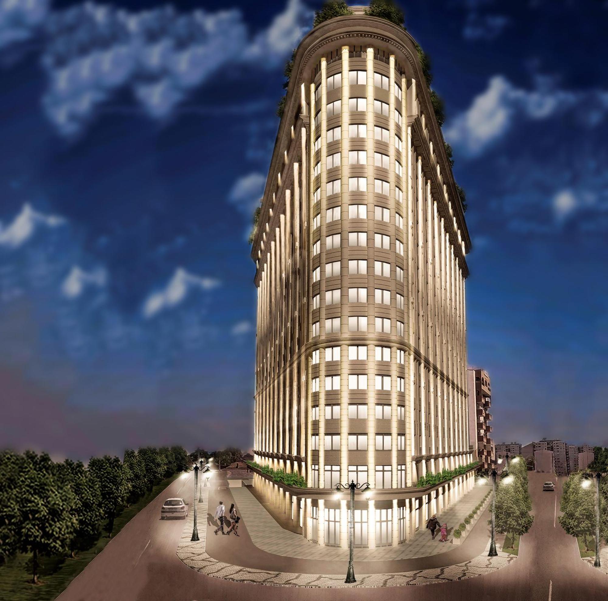 Modern Flatiron Apartment, Skopje Center Buitenkant foto